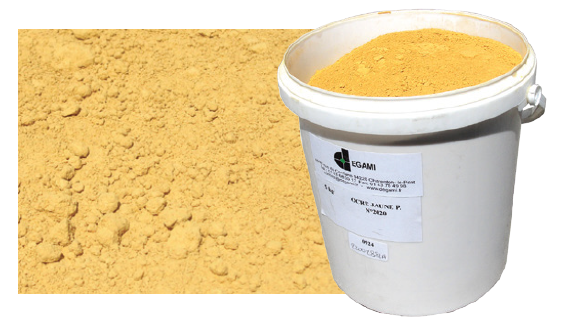 COLO POUDRE OCRE JAUNE 0,750 kg