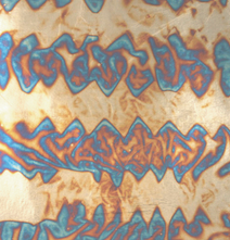 Cuivre Oxydé 213 95 x 95 mm