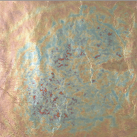 Cuivre Oxydé 267 Vert 95 x 95 mm