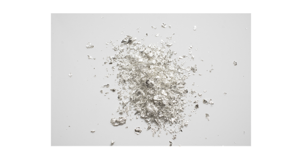 flocons argent alimentaire - T3 - 300 mg - pot de verre
