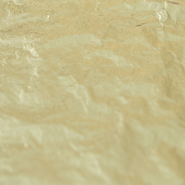 Or 15,3 carats Vert clair 80 x 80 mm Adhésif - Le carnet de 25 feuilles