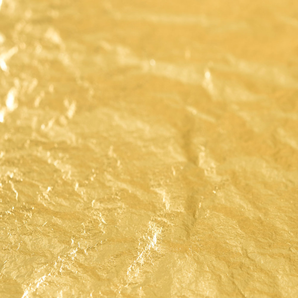 Or 21 carats Jaune 80 x 80 mm Libre - Le carnet de 25 feuilles