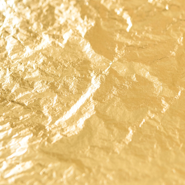 22 k Gold Leaf - 80 x 80 mm - Loose - 25 leaves booklet