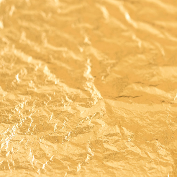 Or 23 3/4 carats Rosenoble 84 x 84 mm Libre - Le carnet de 25 feuilles