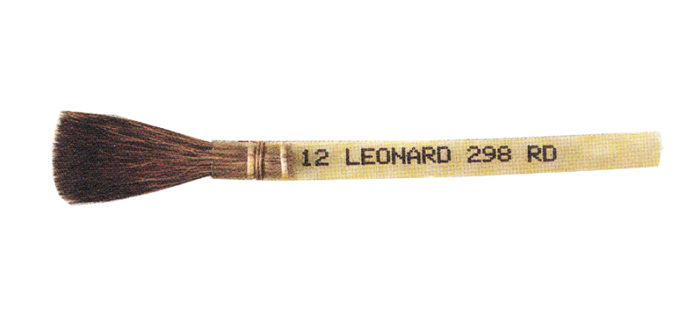 Pinceau à Ramender 298 RD Petit Gris Rond Carré - N°14 - Dia. 7