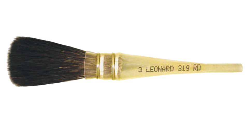 Pinceau Appuyeux 319 RD Petit Gris Rond Droit - N°04 - Dia. 13