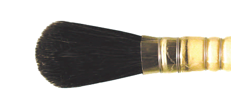 Pinceau Mouilleux 321 RB Petit Gris Rond Bombé - N°01 - Dia. 8