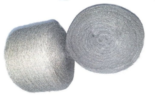 [72001797A] Laine d'Acier N°000 Extra Extra Fine - Le Rouleau de 5kg