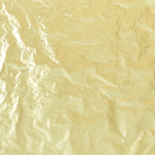 [23000401A] Or 18 carats Citron clair 80 x 80 mm Libre - Le carnet de 25 feuilles