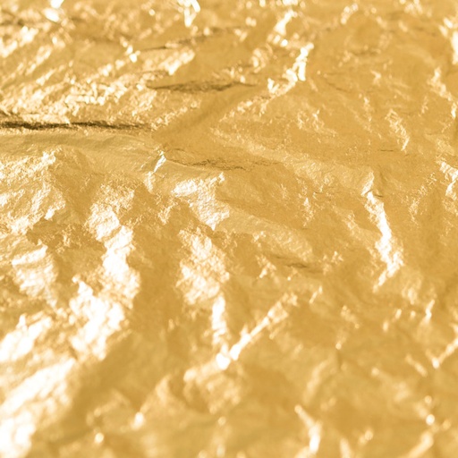 [23000432A] Or 22,5 carats Clair 80 x 80 mm Libre - Le carnet de 25 feuilles