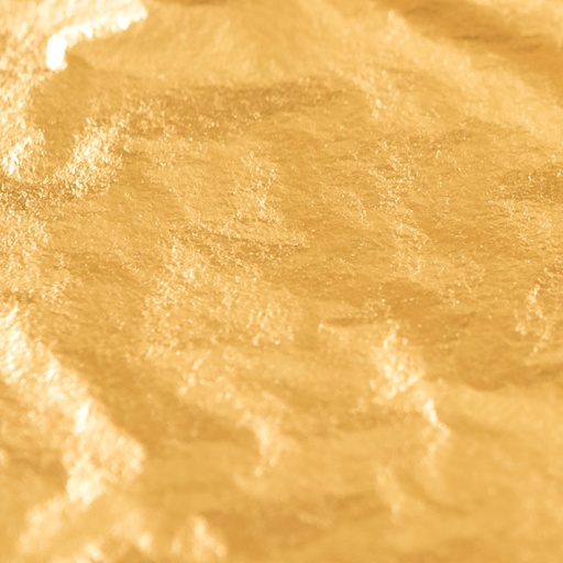 [23000480A] Or 24 carats Pur 80 x 80 mm Adhésif - Le carnet de 25 feuilles