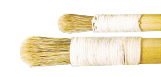 [22000572A] Pinceau à Mixtion 334 RB Soie Ronde Bout Bombé Lié ficelle - N°08 - Dia. 10