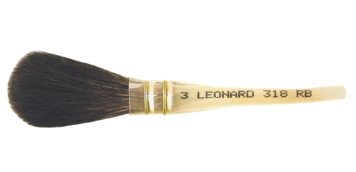 [22002778A] Pinceau Mouilleux 318 RB Petit Gris Rond Bombé - N°01 - Dia. 5,5