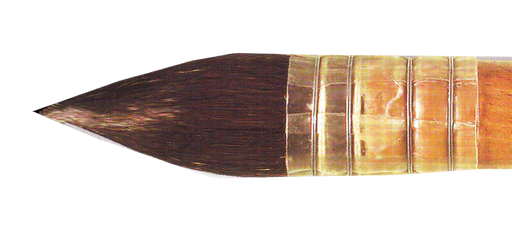 [22002767A] Pinceau Mouilleux 72 RO Petit Gris Pointe Ronde - N°02 - Dia. 8