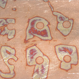 [X00000375] Cuivre Oxydé 231 95 x 95 mm